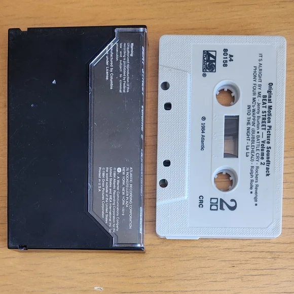 Breakin', Beat Street, Beat Street Vol 2 - 1980s Cassette Tapes (Lot of 3)  - Picture 8 of 8